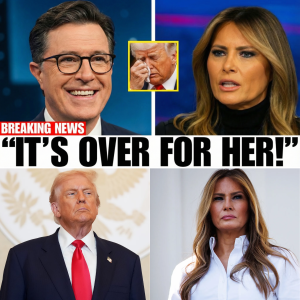 BREAKING MELTDOWN ON LATE NIGHT: STEPHEN COLBERT EXPOSES D.O.N.A.L.D T.R.U.M.P & MELANIA LIVE ON TV — RECEIPTS ROLL, SILENCE HITS, AND A BACKSTAGE FALLOUT BEGINS